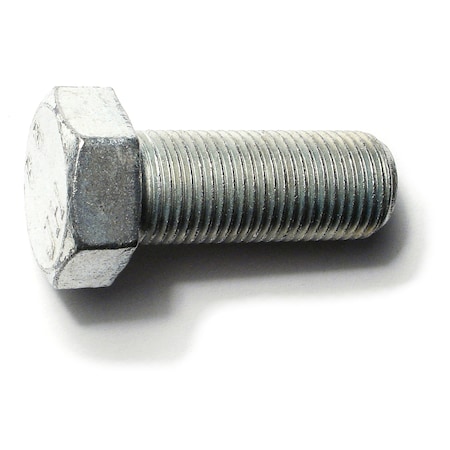 Class 8.8, M16-1.50 Hex Head Cap Screw, Zinc Plated Steel, 40 Mm L, 10 PK